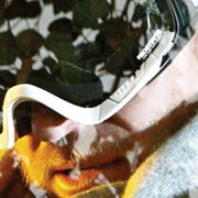 Andrew Hardingham - Pro Snowboarder wearing Von Zipper Feenom