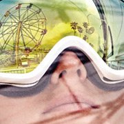 Hana Beaman - Pro Snowboarder wearing Von Zipper Skylab